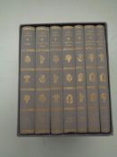 A set of seven Folio Society volumes, Jane Austen,
