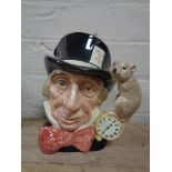 A large Royal Doulton character jug, Mad Hatter,