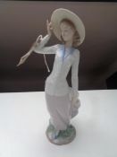 A Lladro figure of a lady number 5682