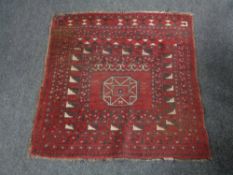 An Afghan Bokhara rug,