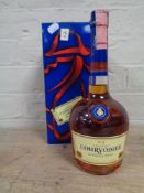 A bottle of VS cognac courvoisier,