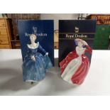 Two Royal Doulton figures, The Peggy Davies collection, Mary HN3903, together with Fragrance HN2334,