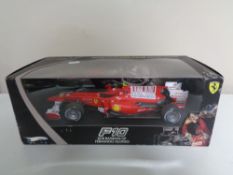 A Hot Wheels F10 2010 Bahrain GP Fernando Alonso die cast car,