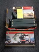 A set of Flying Scotsman, DVD boxset, further DVDs relating to steam engines.