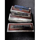 Three boxed Hornby Country Artists Steam Memories Trains to include a LMS 4-6-2 Princess Alice,