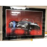 After René Staud, A limited edition Porsche print, signed and numbered 197/500,