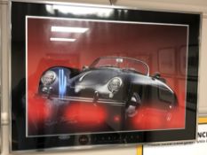 After René Staud, A limited edition Porsche print, signed and numbered 197/500,