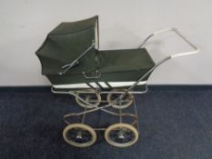 A mid 20th century Scandia doll's pram