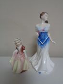 Two Royal Doulton figures,