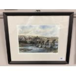 After Tom MacDonald, Hexham on Tyne, reproduction in colours, signed in pencil to margin,