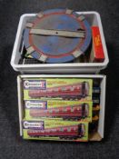 A Kitmaster plastic scale models, railway locomotive engines, Triang track etc.