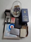 A tray of Bradford Exchange RAF spitfire wrist watch,