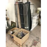 Approximately eight rolls of upholstery material (for vehicle interiors),