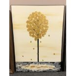 Piero Montanelli : Dandelion, oil on canvas, 90 cm by 65 cm, initialed and dated verso.
