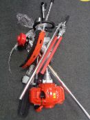 A Cooper's of Stortford chain saw and hedge trimmer multi tool (2 boxes).