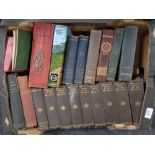 A box containing early 20th century and later hardback books to include Wilson's Tales of the