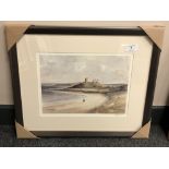 After Tom MacDonald : Dunstanburgh, reproduction in colours, signed in pencil, 21 cm by 30 cm,