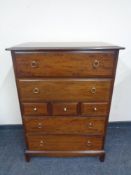 A Stag Minstrel seven drawer chest.