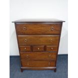 A Stag Minstrel seven drawer chest.