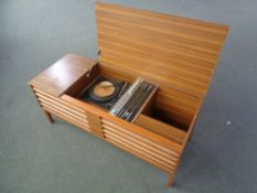 A 1970's Ultra radiogram in teak effect case