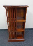 A reproduction Victorian style book table.