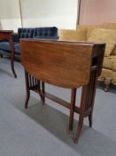 A Victorian mahogany Sutherland table.