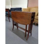 A Victorian mahogany Sutherland table.