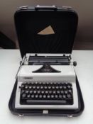 A cased IKA typewriter