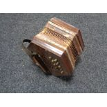 An antique squeeze box