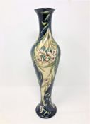 A modern Moorcroft 'Jasmine' vase, by Rachel Bishop, signed twice,