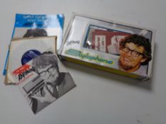 A boxed Rolf Harris Stylophone with accompanying song book and record