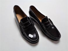 A pair of Barbour leather shoes,