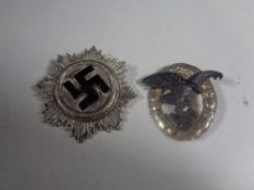 Two German Third Reich badges