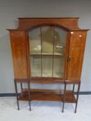 A late Victorian mahogany,