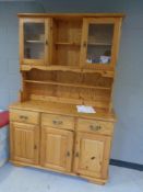 A pine dresser.