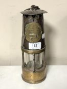 An Eccles Protector miner's lamp type SL