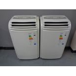 Two Home Base portable air conditioning units.