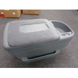A Renault scenic type 2 plug in Isotherme cool box with freezer bricks