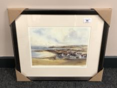 After Tom MacDonald : Newton by the Sea, reproduction in colours, signed in pencil, 21 cm by 30 cm,