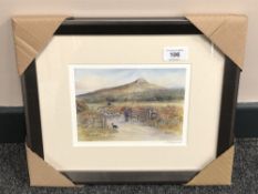 After Tom MacDonald : Roseberry Topping, reproduction in colours, signed in pencil, 13 cm by 18 cm,