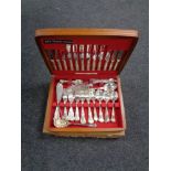 A canteen of Sheffield plate cutlery by John Mason