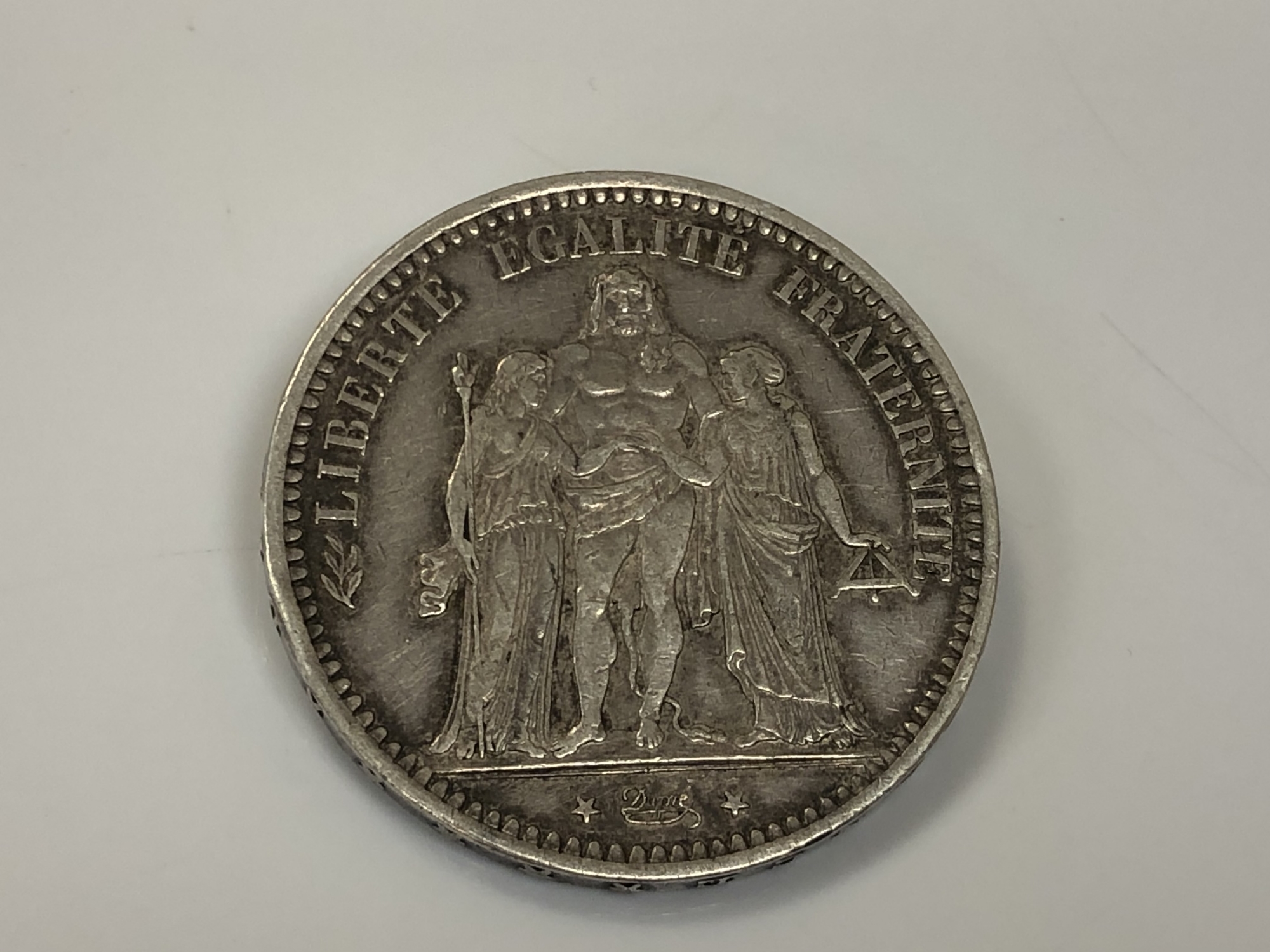 An 1873 5 Francs