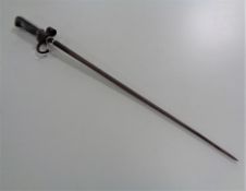 A nineteenth century French epee bayonet