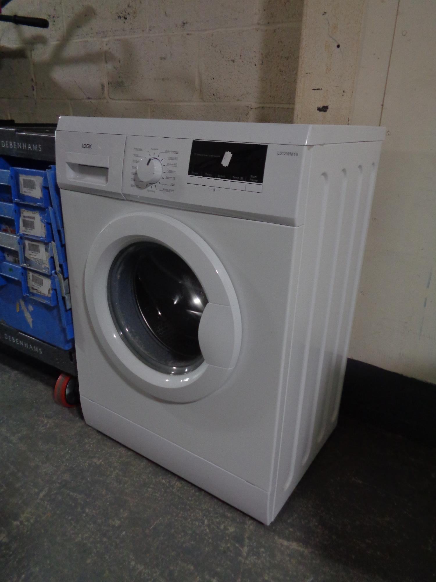 An Logik washing machine