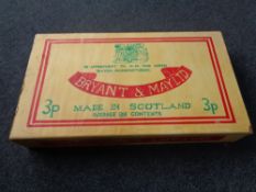 A Bryant and May Limited oversized matchbox.