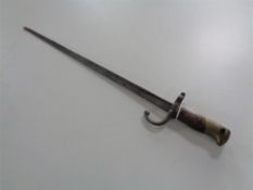 A 19th century French bayonet