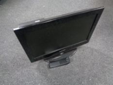 A Samsung 22" LCD TV DVD with remote