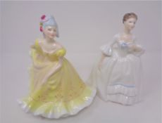 Two Royal Doulton figures - Ninette HN 2379 and untitled HN 3222