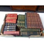 A box of 20th century books to include Tytlers History of Scotland, Cassell's Encyclopaedia,