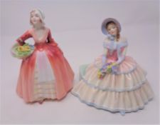 Two Royal Doulton figures - Day Dreams HN 1731 and Janet HN 1537